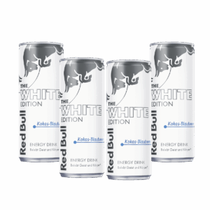 Red Bull White Edition KOKOS-JAGODA 4x 250 ml z Niemiec
