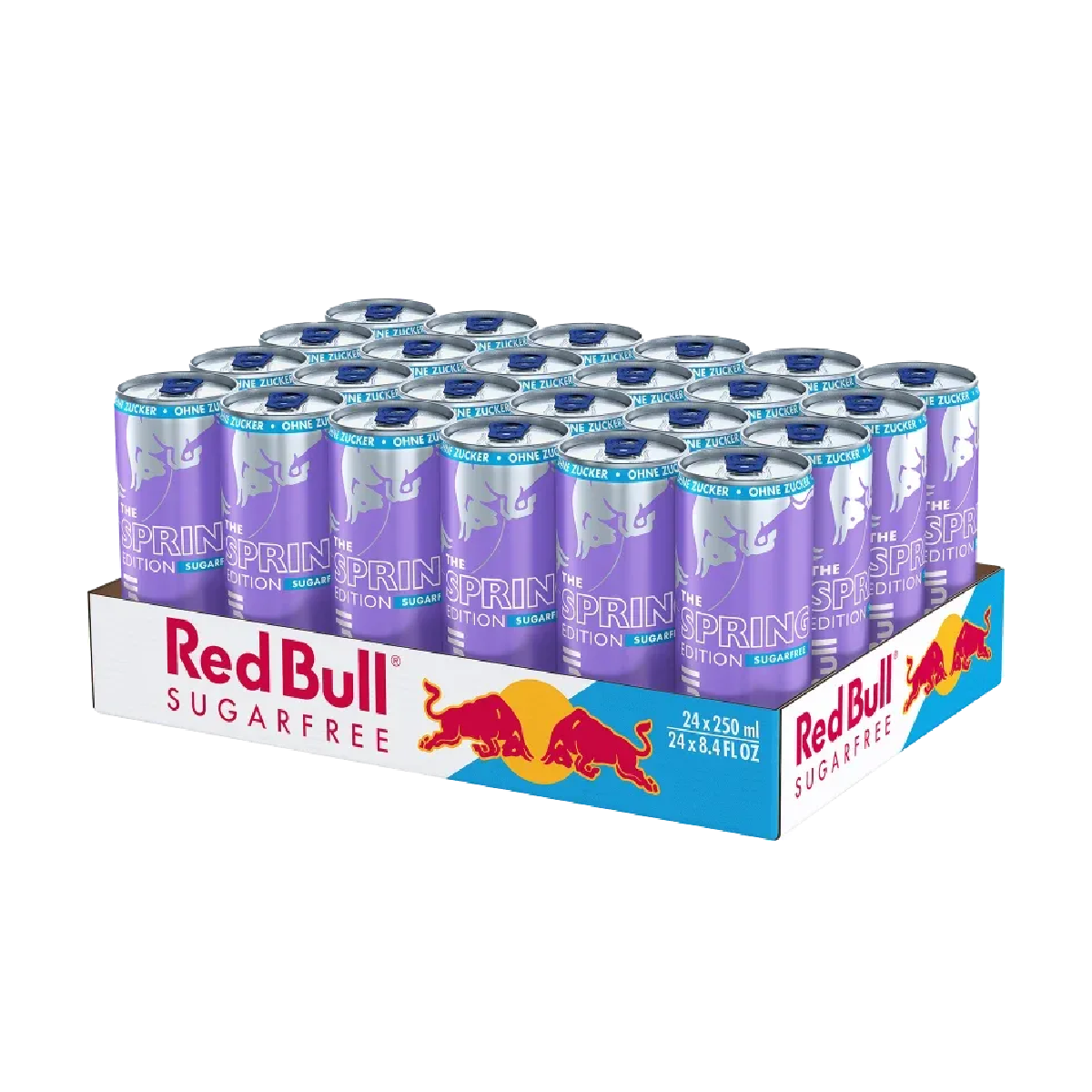 Red Bull The Spring EDITION / BEZ CUKRU 24 szt napój energetyczny z Niemiec