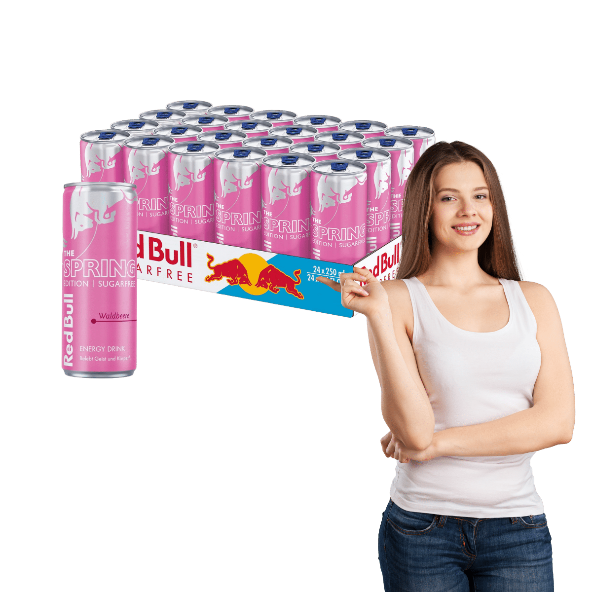 Red Bull The Pink Edition BEZ CUKRU24 x 250 ml